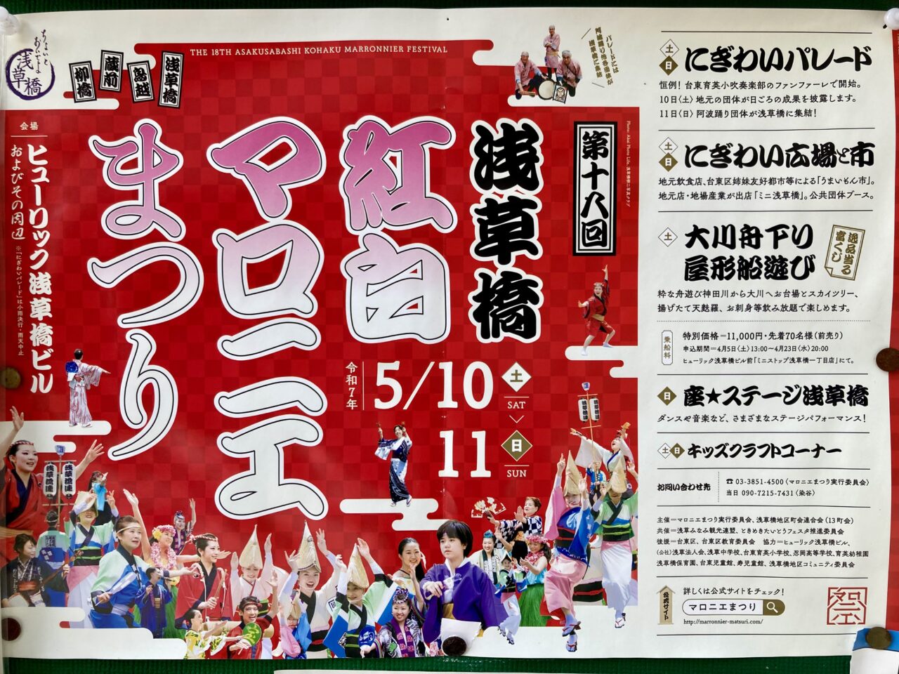 2025年5月紅白マロニエまつり1
